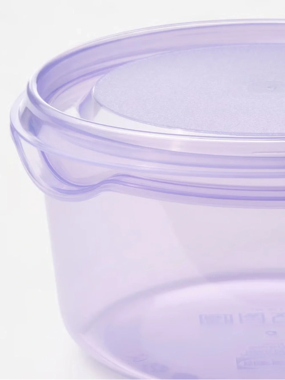 Multi-Pack Colored Food Storage Containers (Purple, Green, Blue)